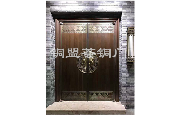 現代中式風格別墅,銅門來錦上添花 現代中式風格別墅,銅門來錦上添花